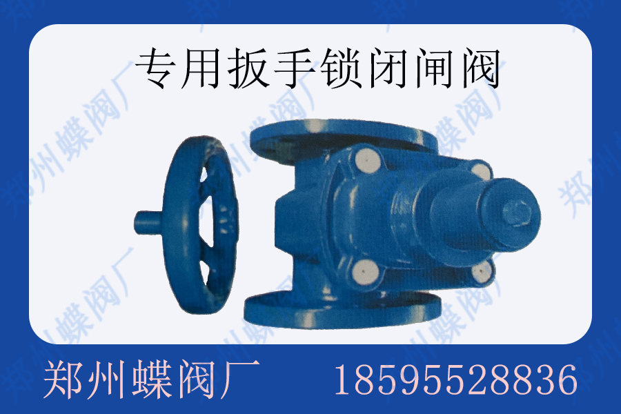 专用扳手锁闭闸阀结构特点